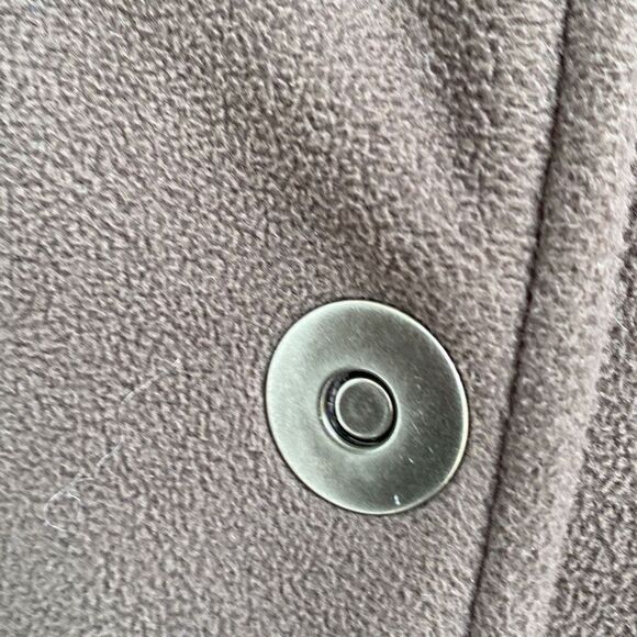 ‎Athleta Switchback Fleece Peacoat Brown Medium - Picture 6 of 15